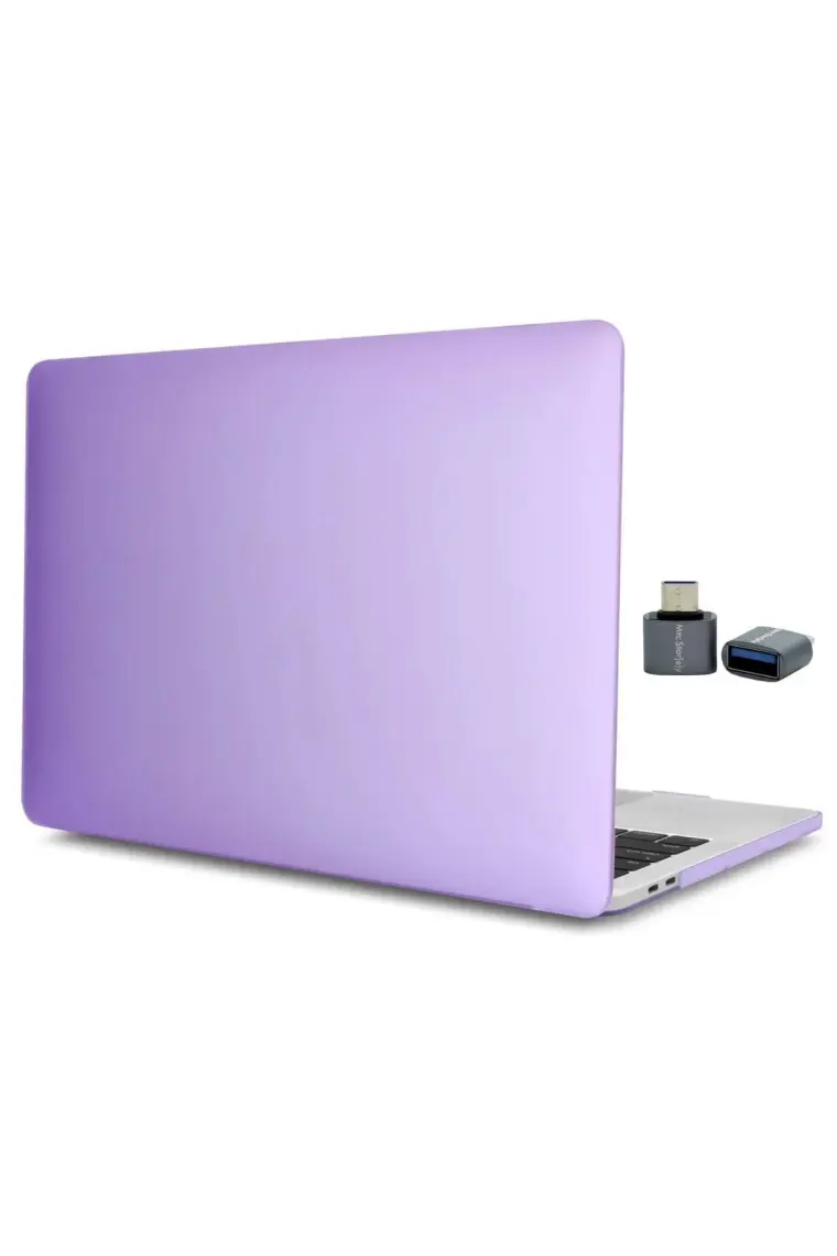 McStorey Macbook Air M2-M3 Kılıf 13.6 inç Mat Flu Kılıf (TouchID'li Air M2-M3) A2681 A3113 ile Uyumlu