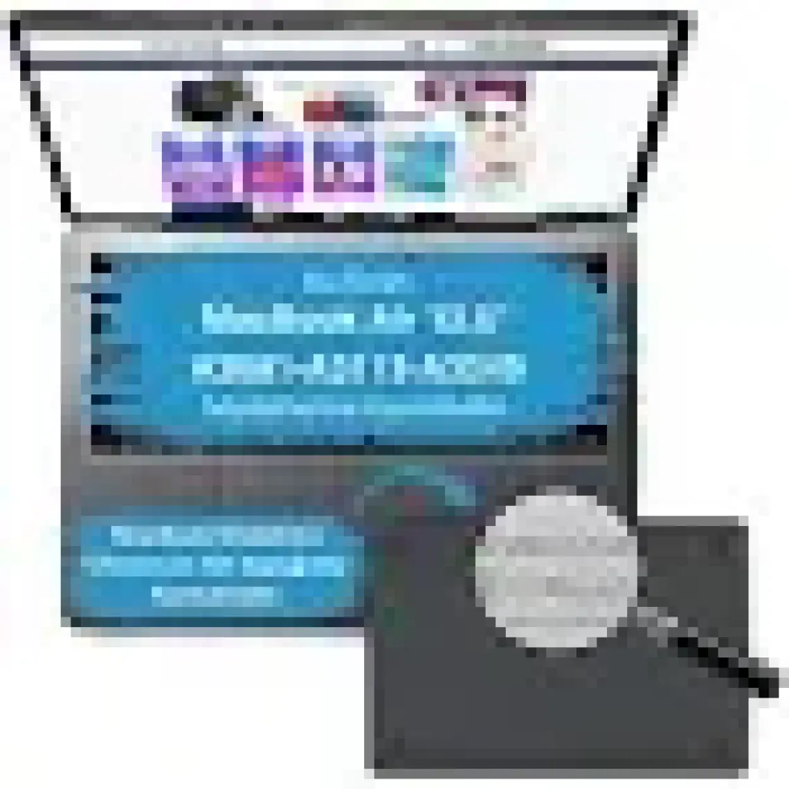 McStorey Macbook Air M2-M3 Kılıf 13.6 inç Mat Flu Kılıf (TouchID'li Air M2-M3) A2681 A3113 ile Uyumlu