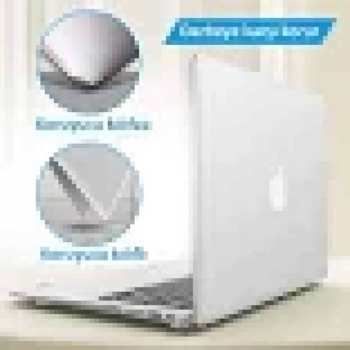 Codegen Apple 13"Macbook Air A1932 A2179 A2337 Lacivert Kılıf Koruyucu Kapak CMAT-133DB