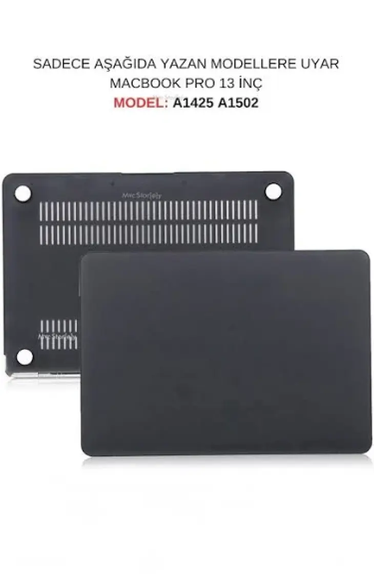 McStorey Macbook Pro Kılıf 13 inç Mat Kılıf (Eski HDMI'lı Model 2012-2015) A1425 A1502 ile Uyumlu