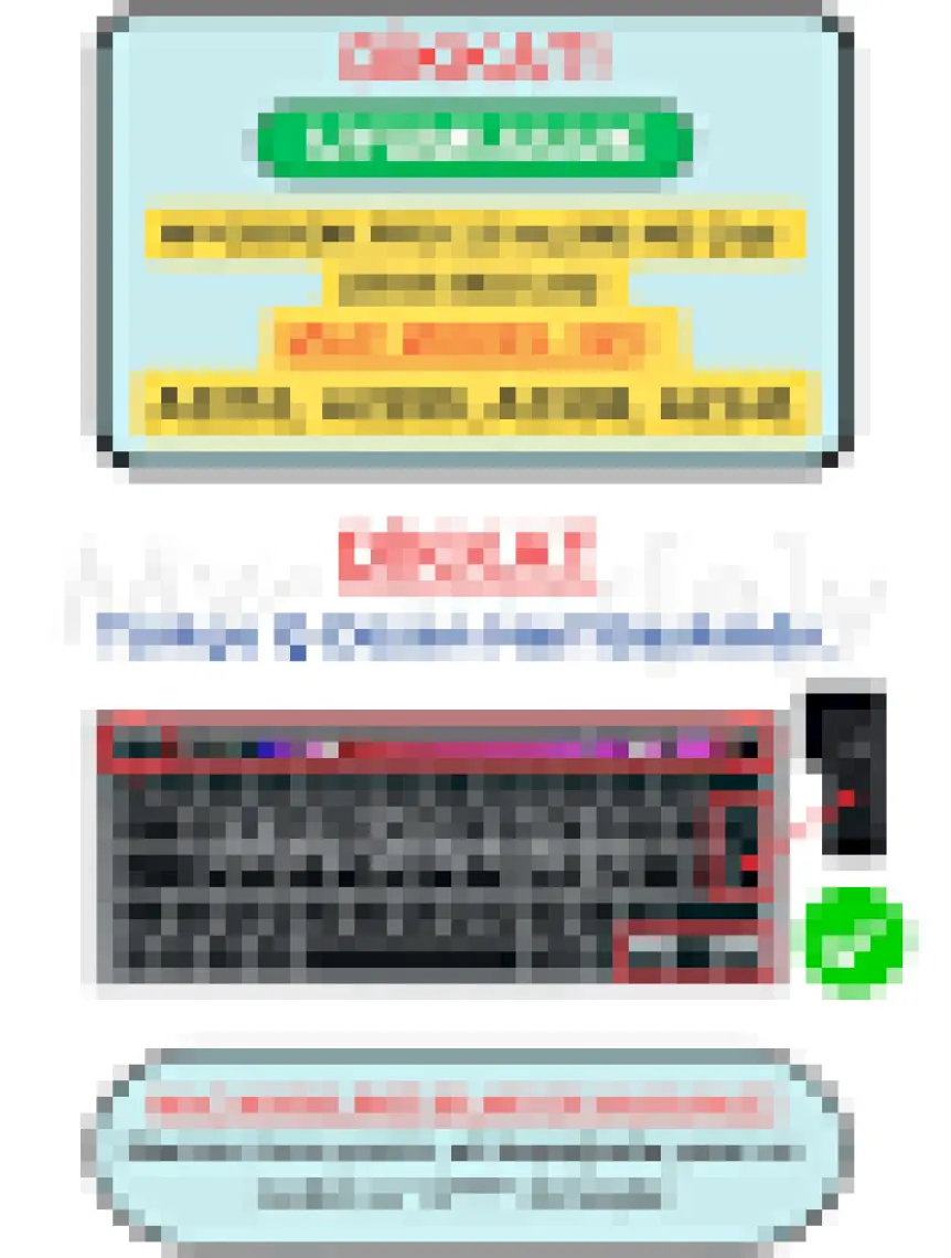 McStorey Macbook Pro Klavye Kılıfı 13inç M1-M2 Türkçe Q Baskı A2338 2289 2251 A2141 ile Uyumlu Ombre