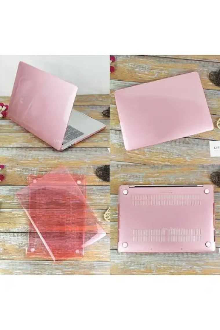 McStorey Macbook Air Kılıf 13 inç Parlak Kristal (Eski USB'li Model 2010-2017) A1369 A1466 ile Uyumlu