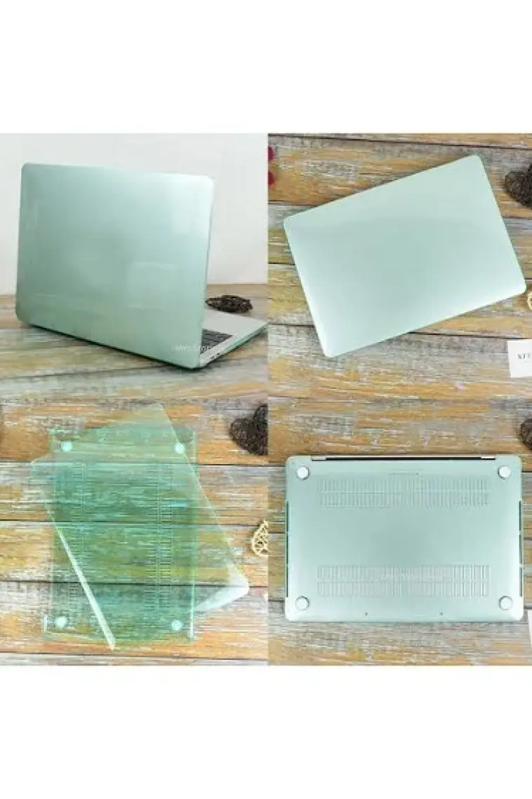 McStorey Macbook Air Kılıf 13 inç Parlak Kristal (Eski USB'li Model 2010-2017) A1369 A1466 ile Uyumlu