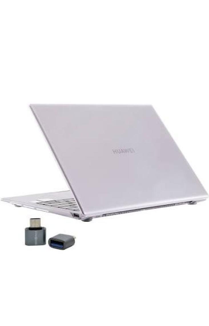 SyncCase Huawei Uyumlu Kılıf MateBook D14 Kılıf (2019-2020-2021-2022 Yılı) ile Parlak Kristal iz Yapmaz