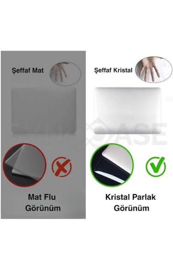 SyncCase Huawei Uyumlu Kılıf MateBook D14 Kılıf (2019-2020-2021-2022 Yılı) ile Parlak Kristal iz Yapmaz