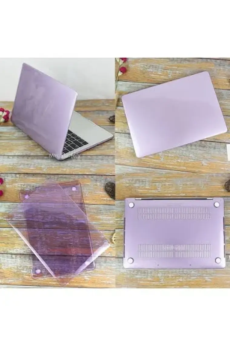 McStorey Macbook Air Kılıf 13 inç Parlak Kristal (Eski USB'li Model 2010-2017) A1369 A1466 ile Uyumlu