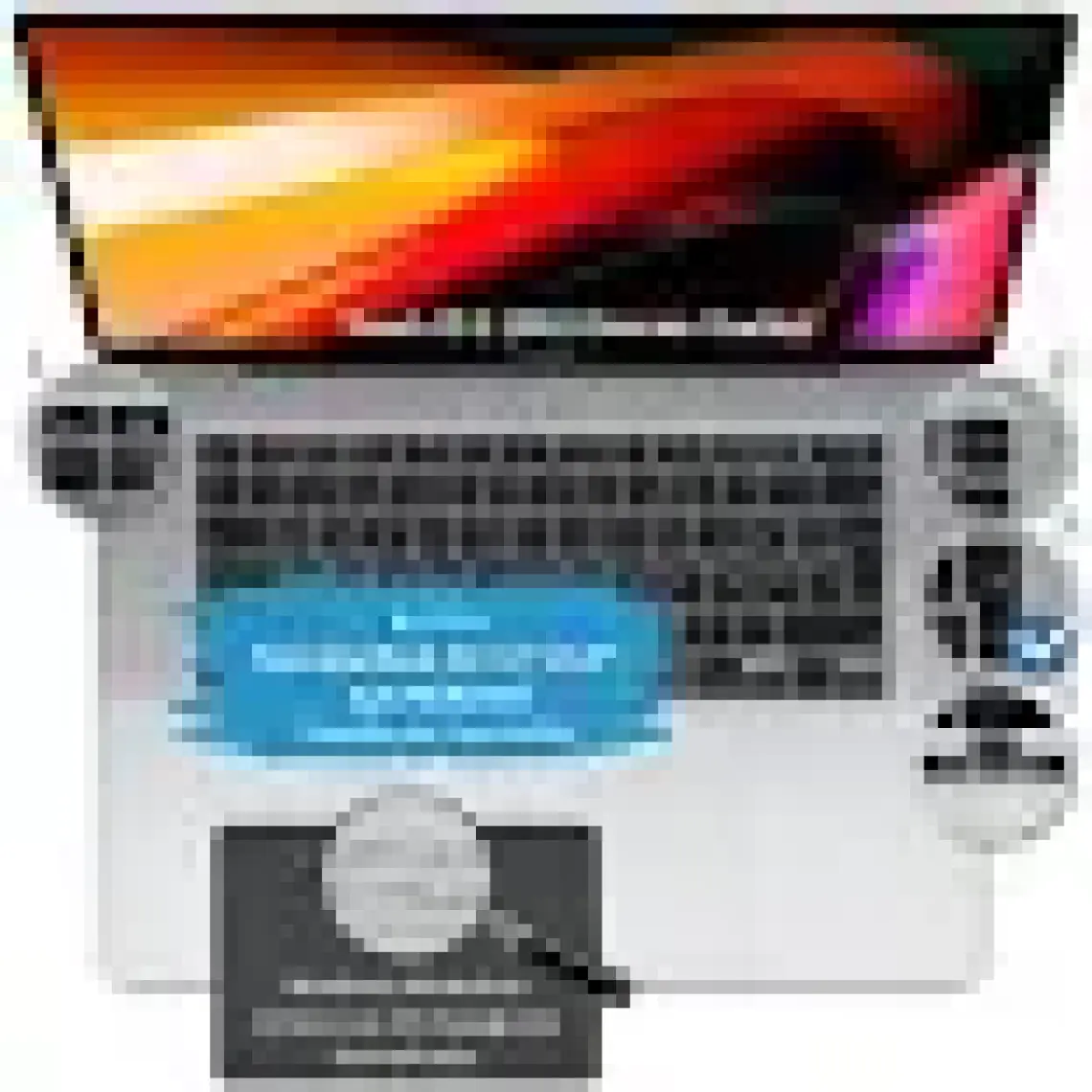 McStorey Macbook Air M1 Klavye Kılıfı Türkçe Q Baskı A2179 A2337 ile Uyumlu