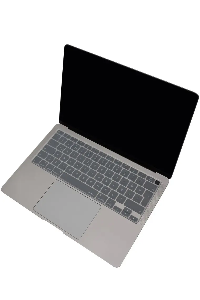 McStorey Macbook Air M1 Klavye Kılıfı Türkçe Q Baskı A2179 A2337 ile Uyumlu