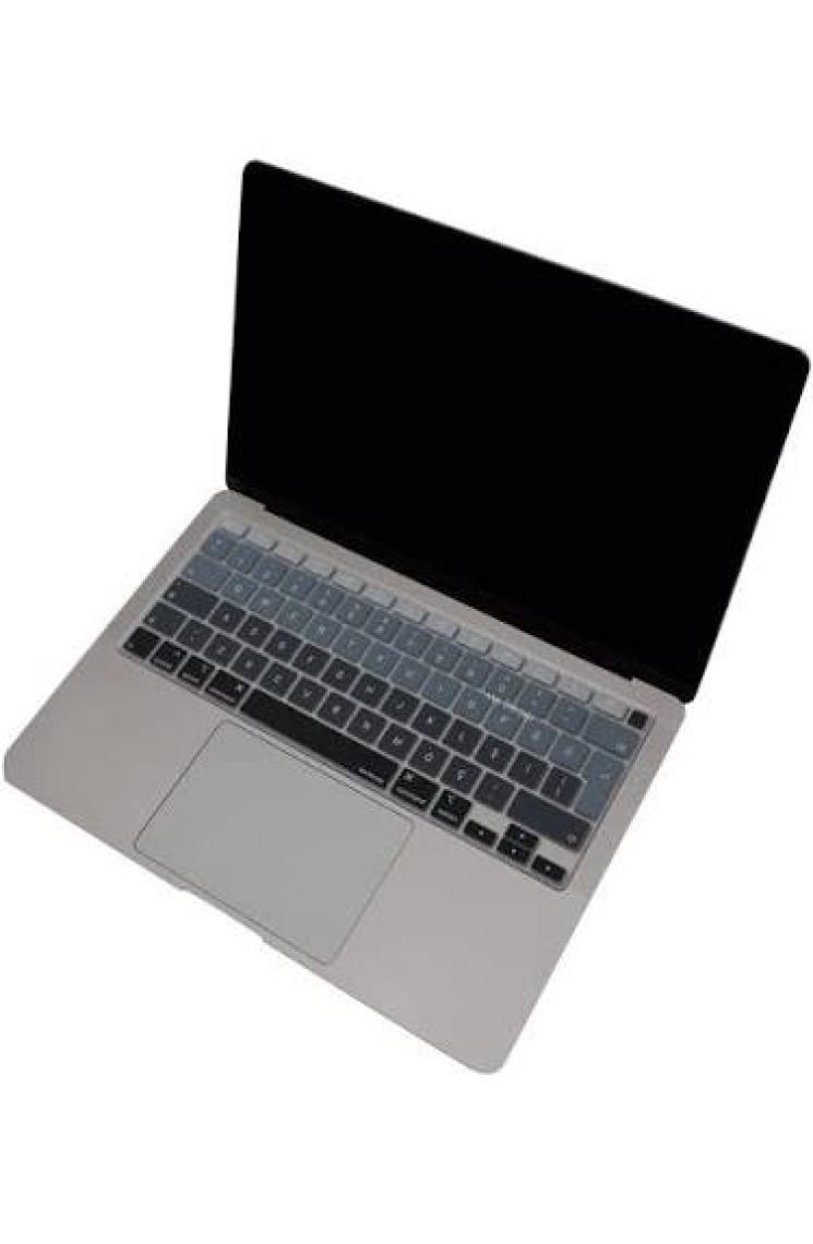 McStorey Macbook Air M1 Klavye Kılıfı Türkçe Q Baskı A2179 A2337 ile Uyumlu Ombre