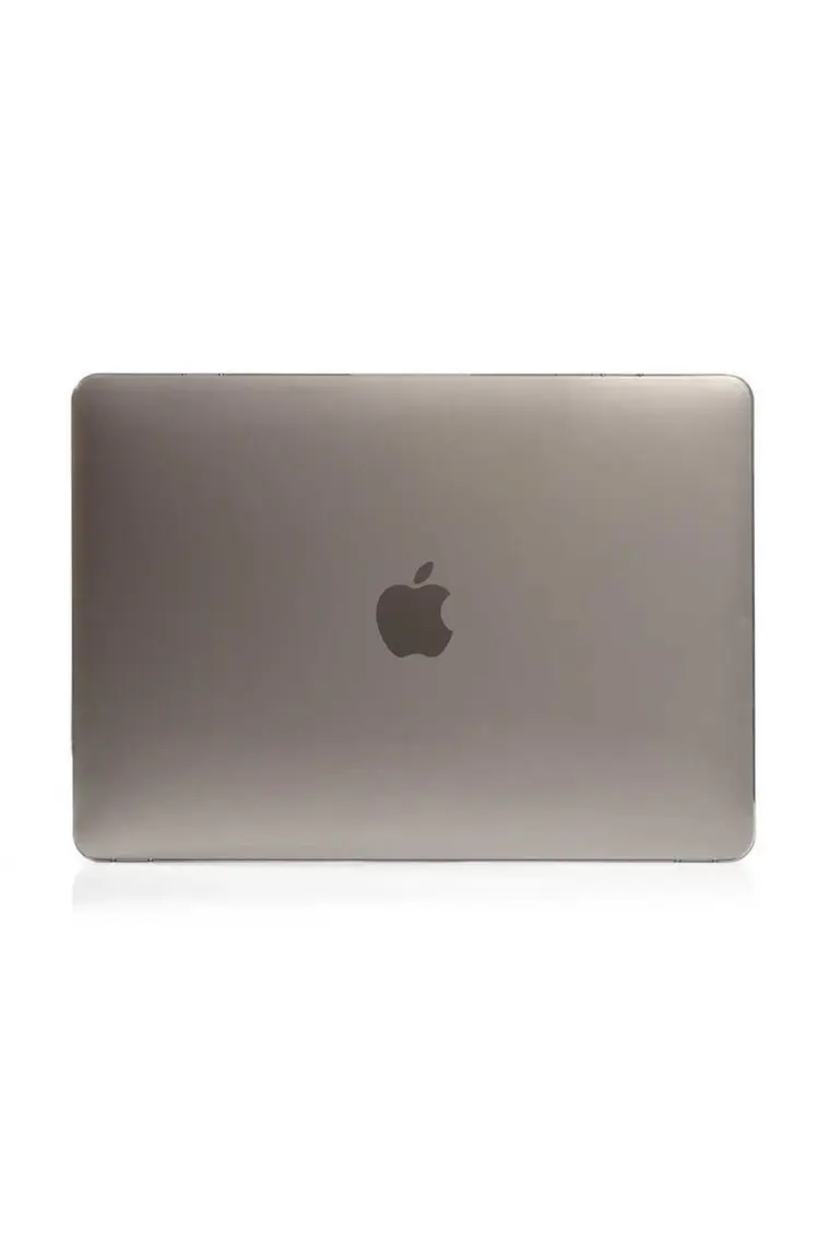 Fuchsia Apple Macbook 13.3' Air M1 Uyumlu Fuchsia Msoft Kristal Şeffaf 1mm Incelikte Koruyucu Kılıf