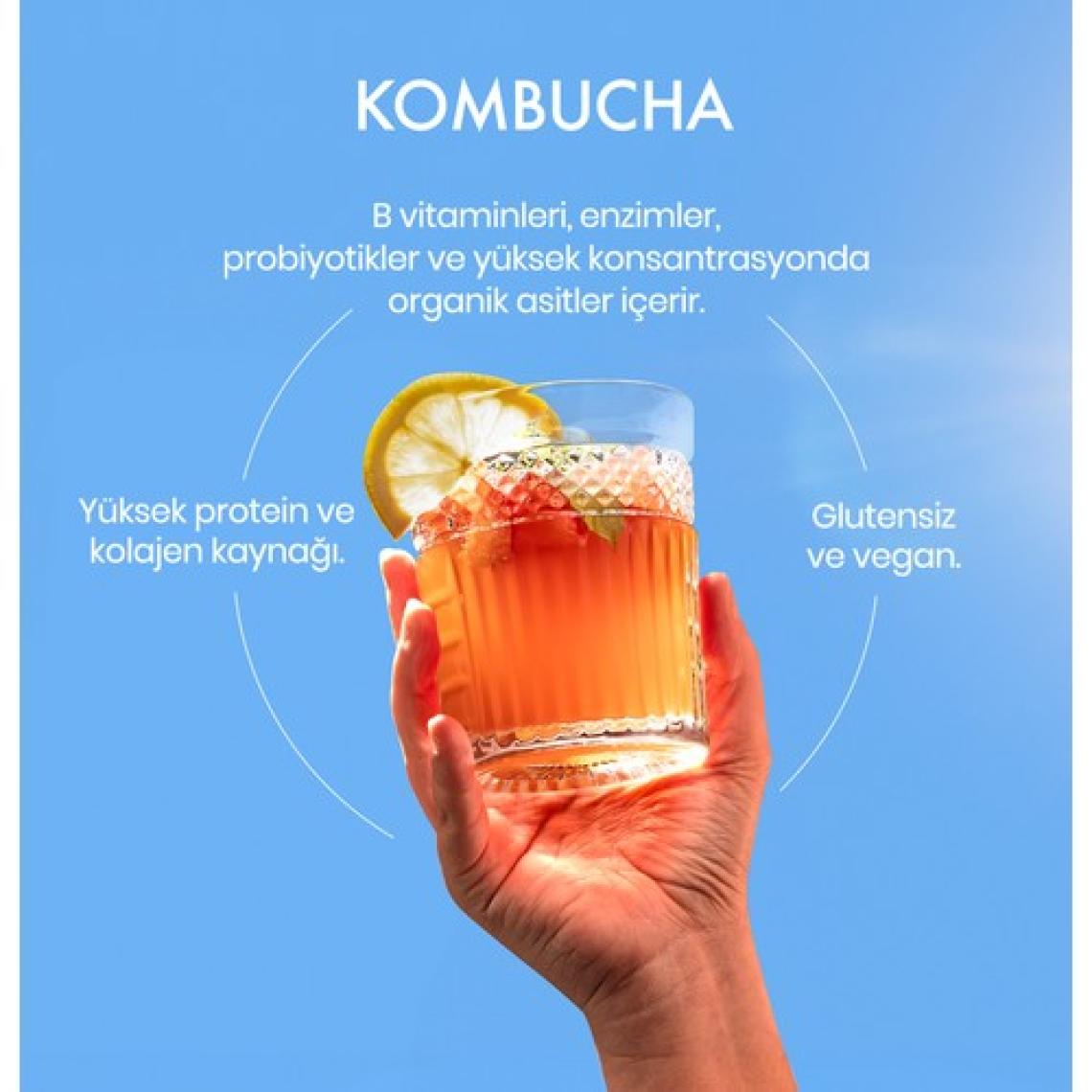 Fermente Mutfağım Organik Kombucha Çayı 5 x 330 ML