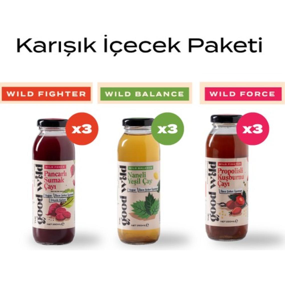 The Good Wild Karışık Içecek Paketi (9X250 Ml)