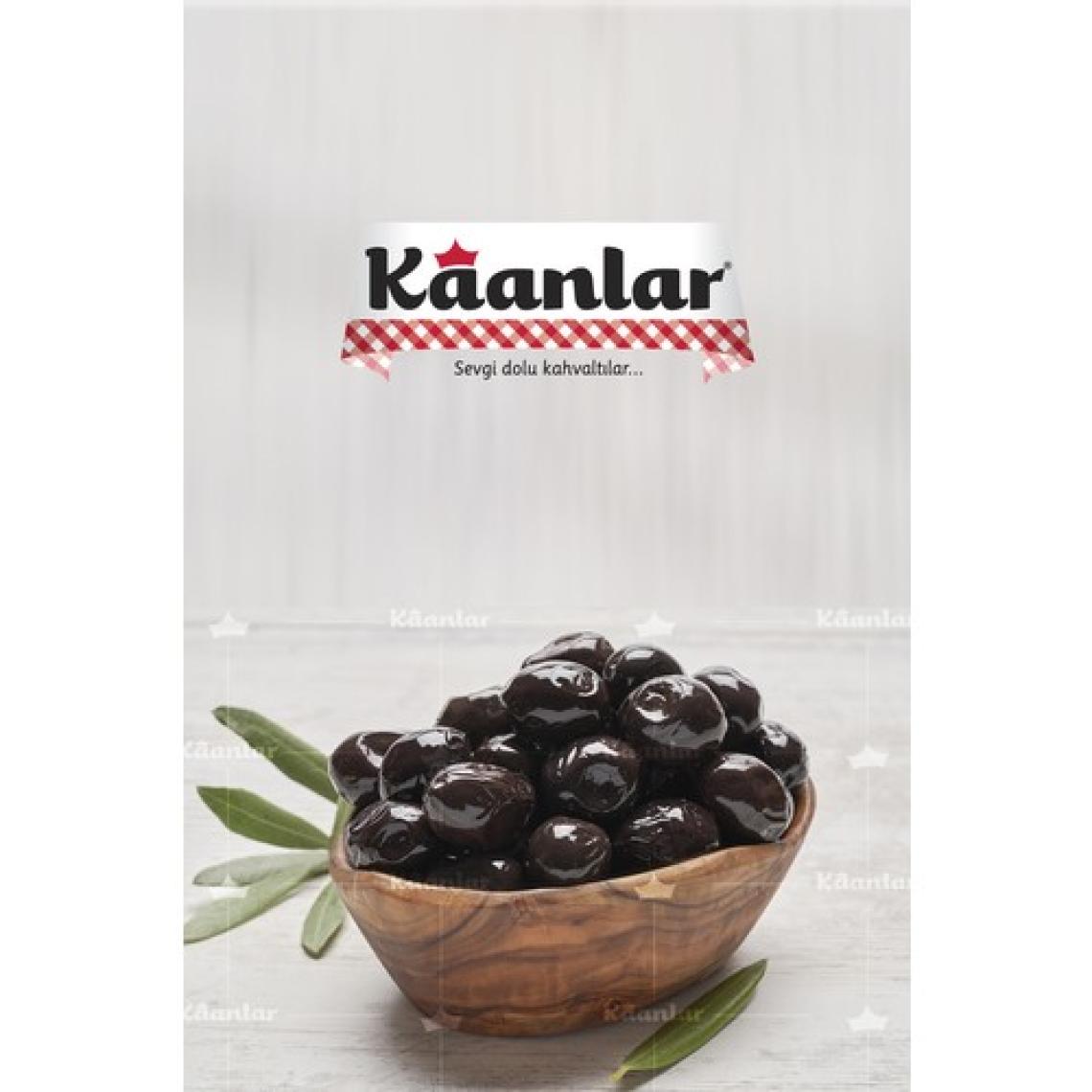 Kaanlar Salamura Yağlı Siyah Zeytin 1 kg