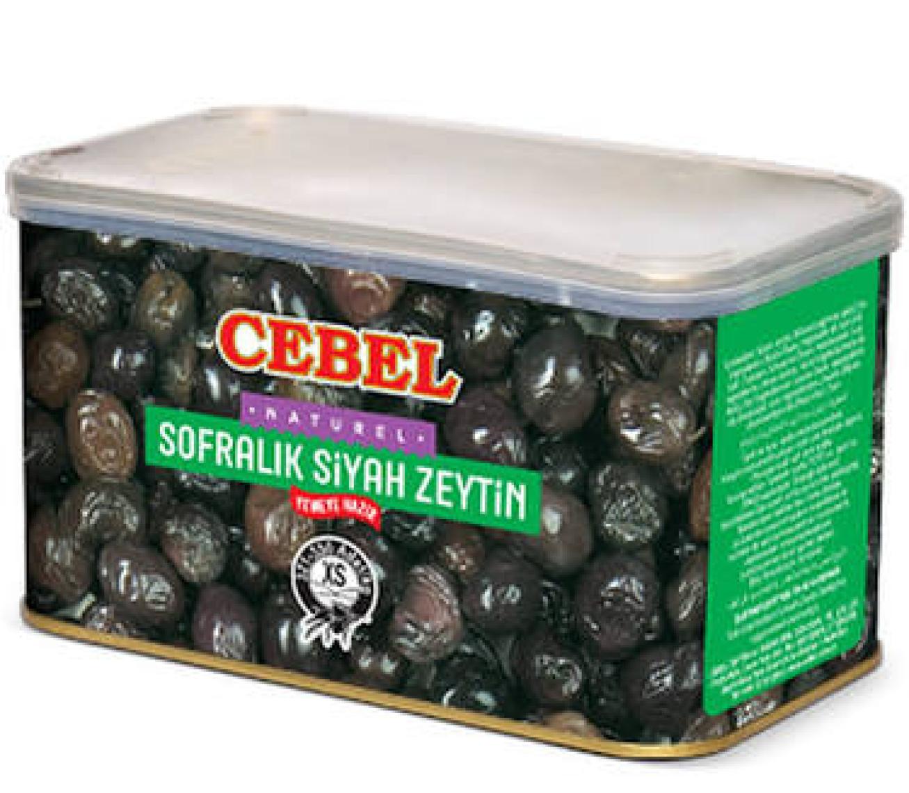 Cebel Siyah Zeytin 750 gr
