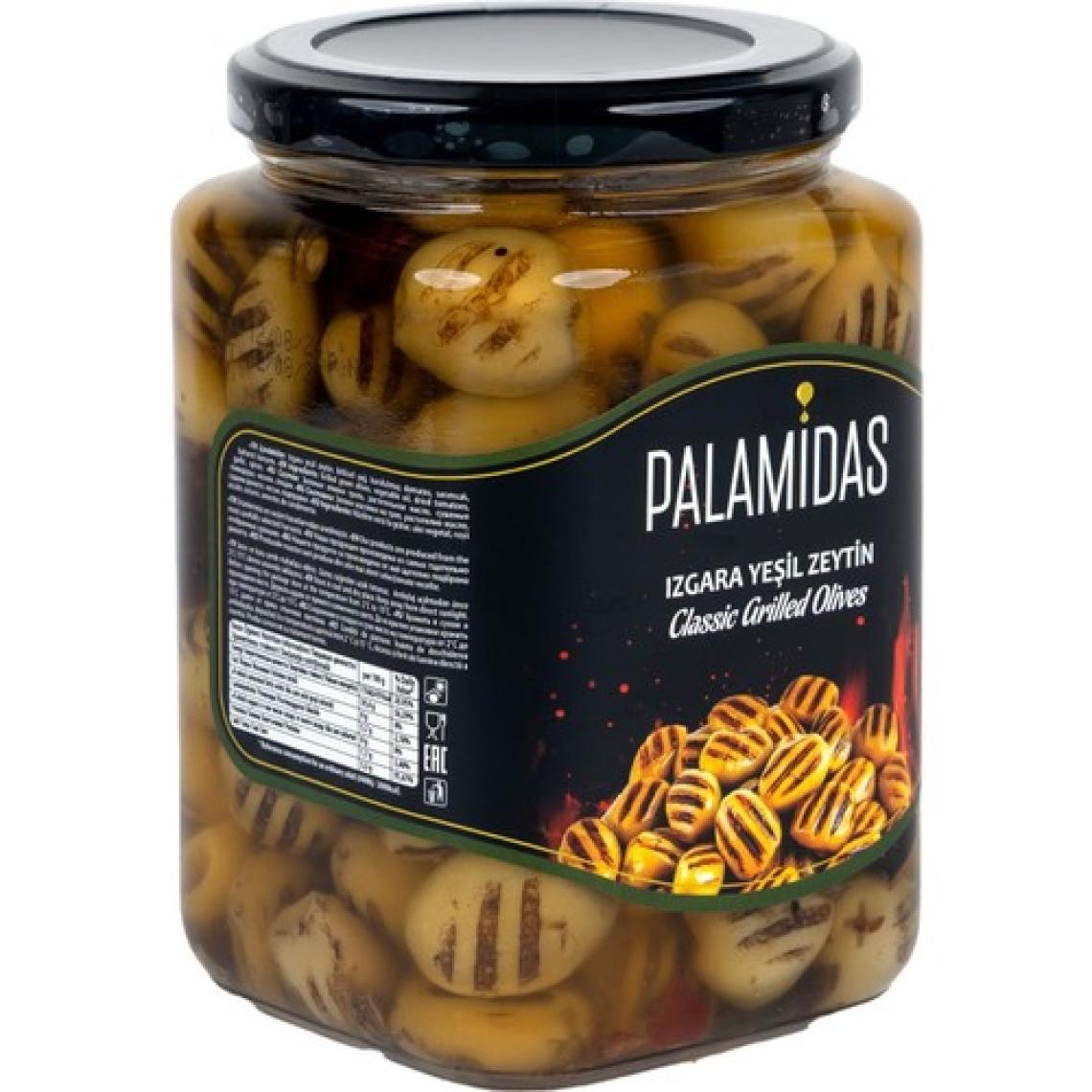 Palamidas Izgara Yeşil Zeytin Cam Kavanoz 995 gr