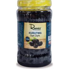 Ramiz Uslu Tipi Tamamen Tuzsuz Akhisar Siyah Kurutma Zeytin 1 kg