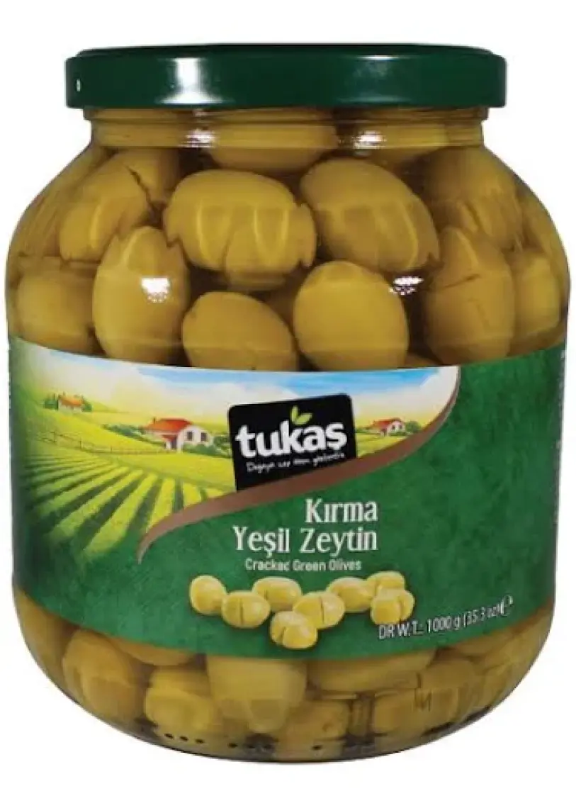 Tukaş Domat Kırma Zeytin 201-230 1000 gr