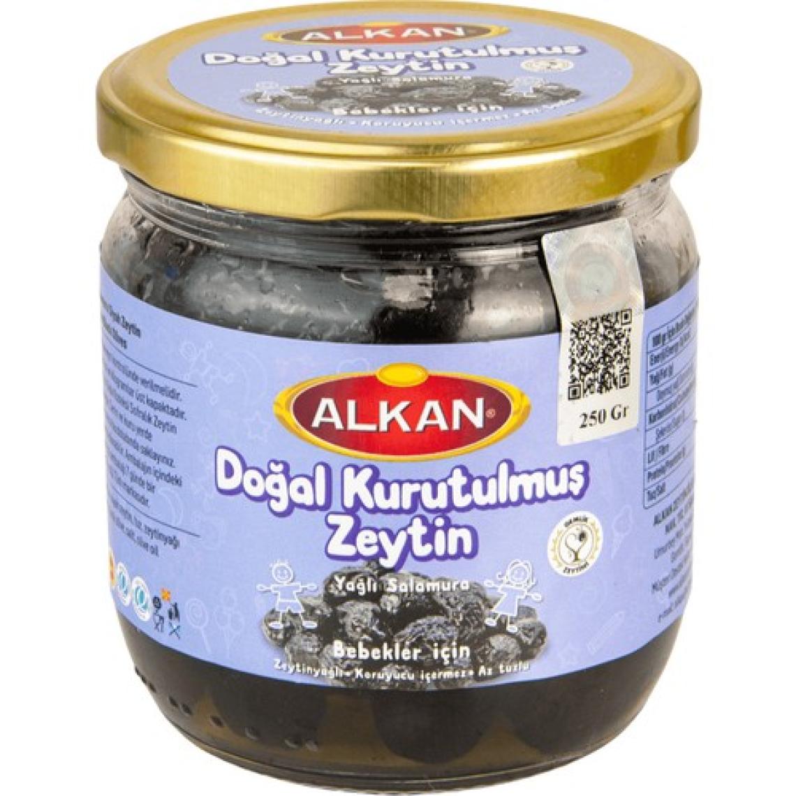 Alkan Az Tuzlu Zeytinyağlı Bebek Zeytini 250 gr