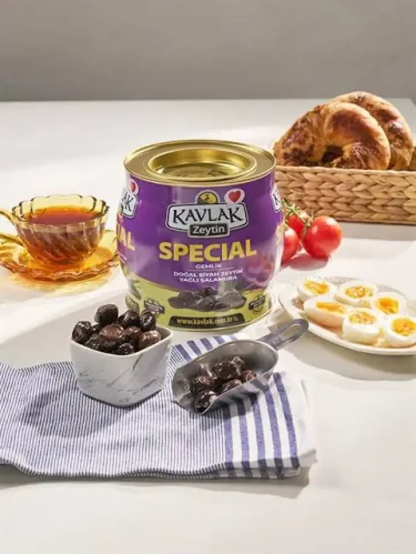 Kavlak Special Gemlik Siyah Zeytin 2 kg ( Brüt )