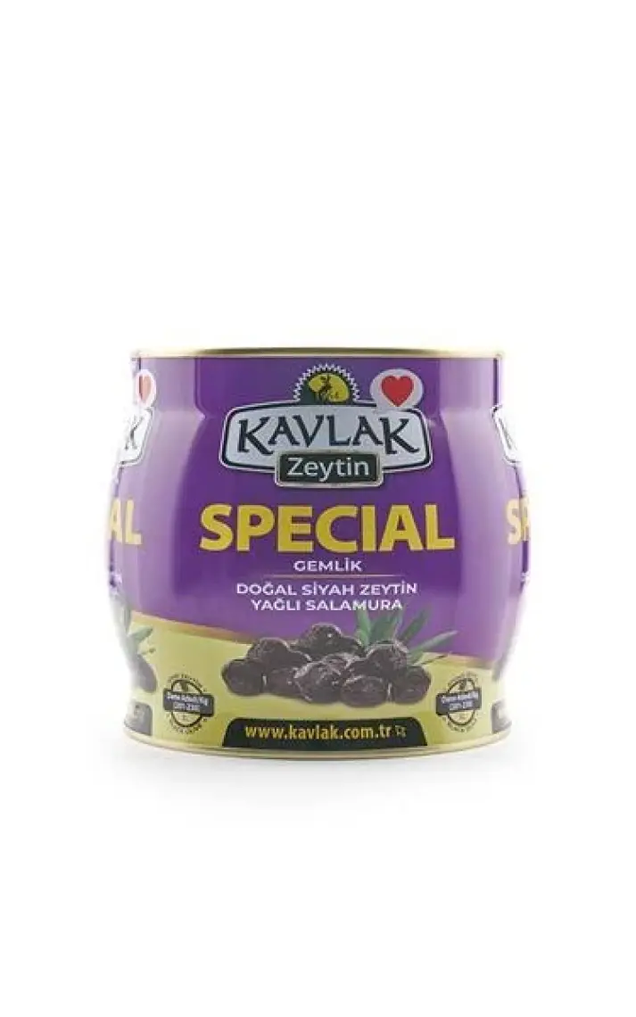 Kavlak Special Gemlik Siyah Zeytin 2 kg ( Brüt )