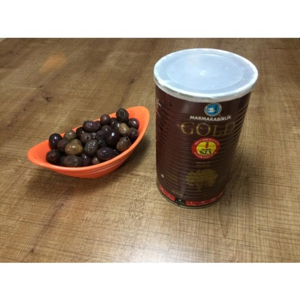 Marmarabirlik Gold Siyah Zeytin (M) Metal Kutuda 800 gr