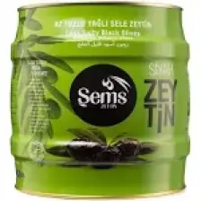 Şems Siyah Zeytin 351-380 Kalibre 2000 gr
