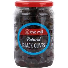 The Mill Yağlı Sele Siyah Zeytin 450 g Cam Kavanoz - Çekirdekli