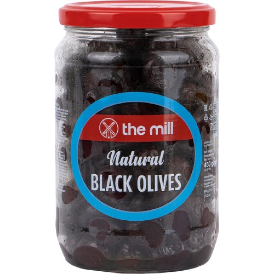 The Mill Yağlı Sele Siyah Zeytin 450 g Cam Kavanoz - Çekirdekli