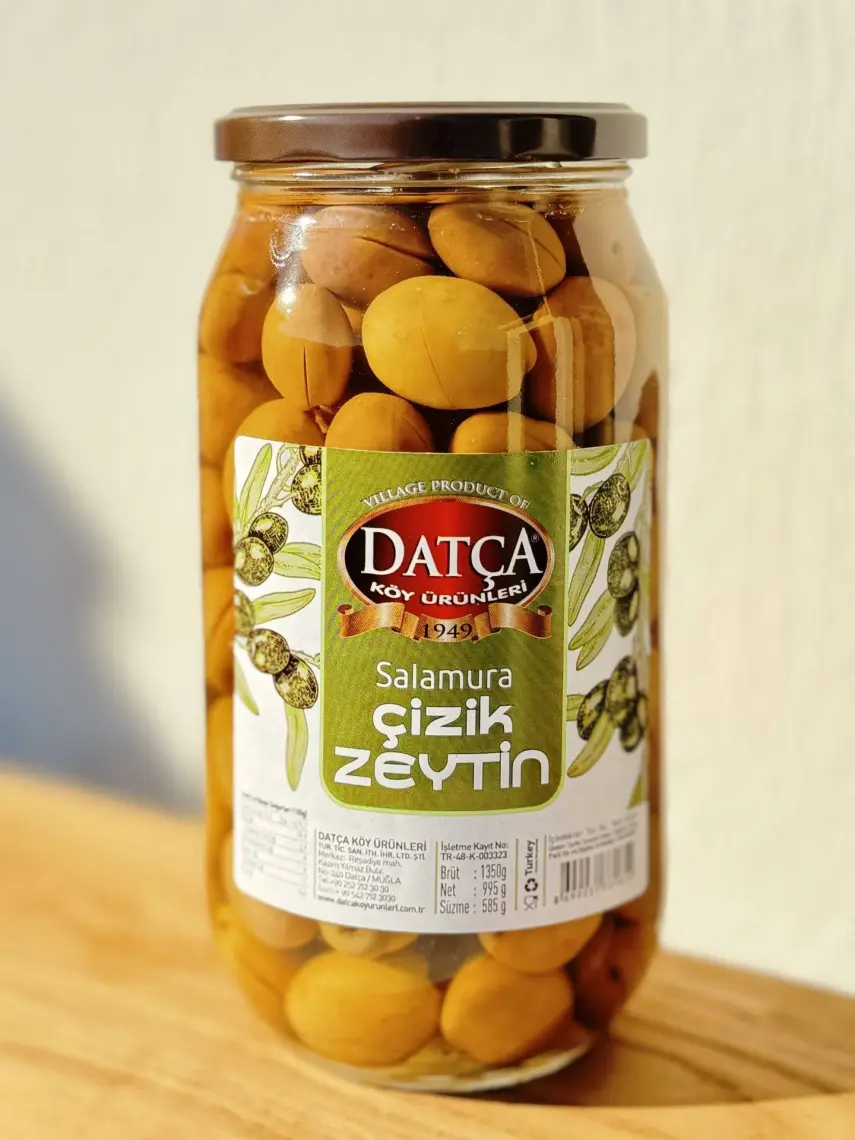 Datça Salamura Çizik Zeytin 1 Kg
