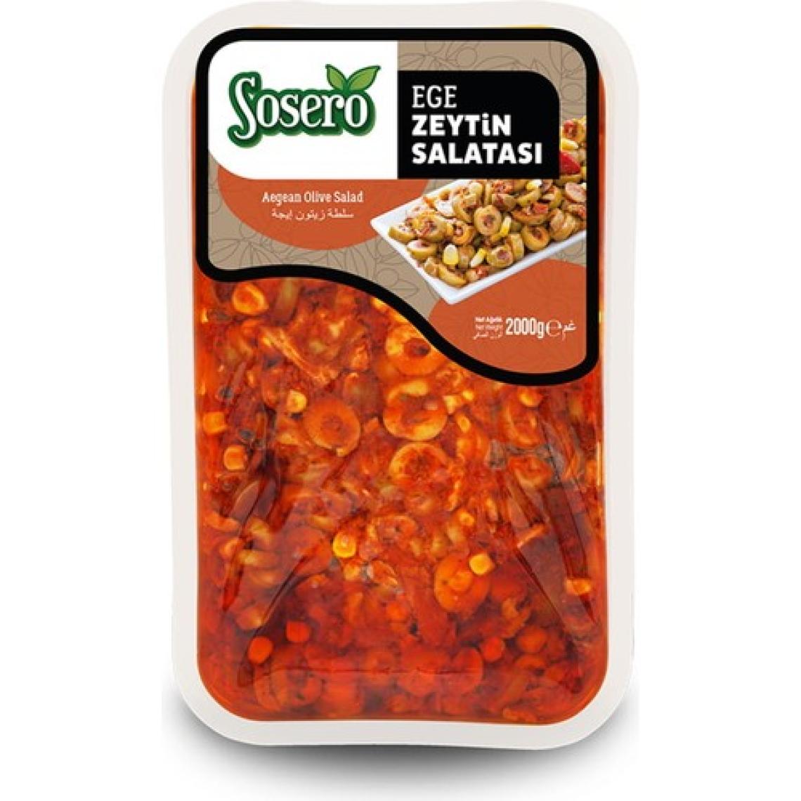 Sosero Ege Zeytin Salatası 1700 gr