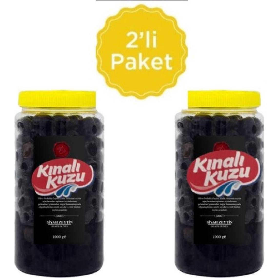 Kınalı Kuzu TUZSUZ KURU SELE ZEYTİN 1kgx2 ADET