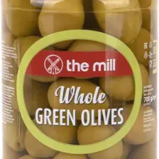 The Mill Kokteyl Yeşil Zeytin 700 g Cam Kavanoz - Süzme Ağırlık: 400 g