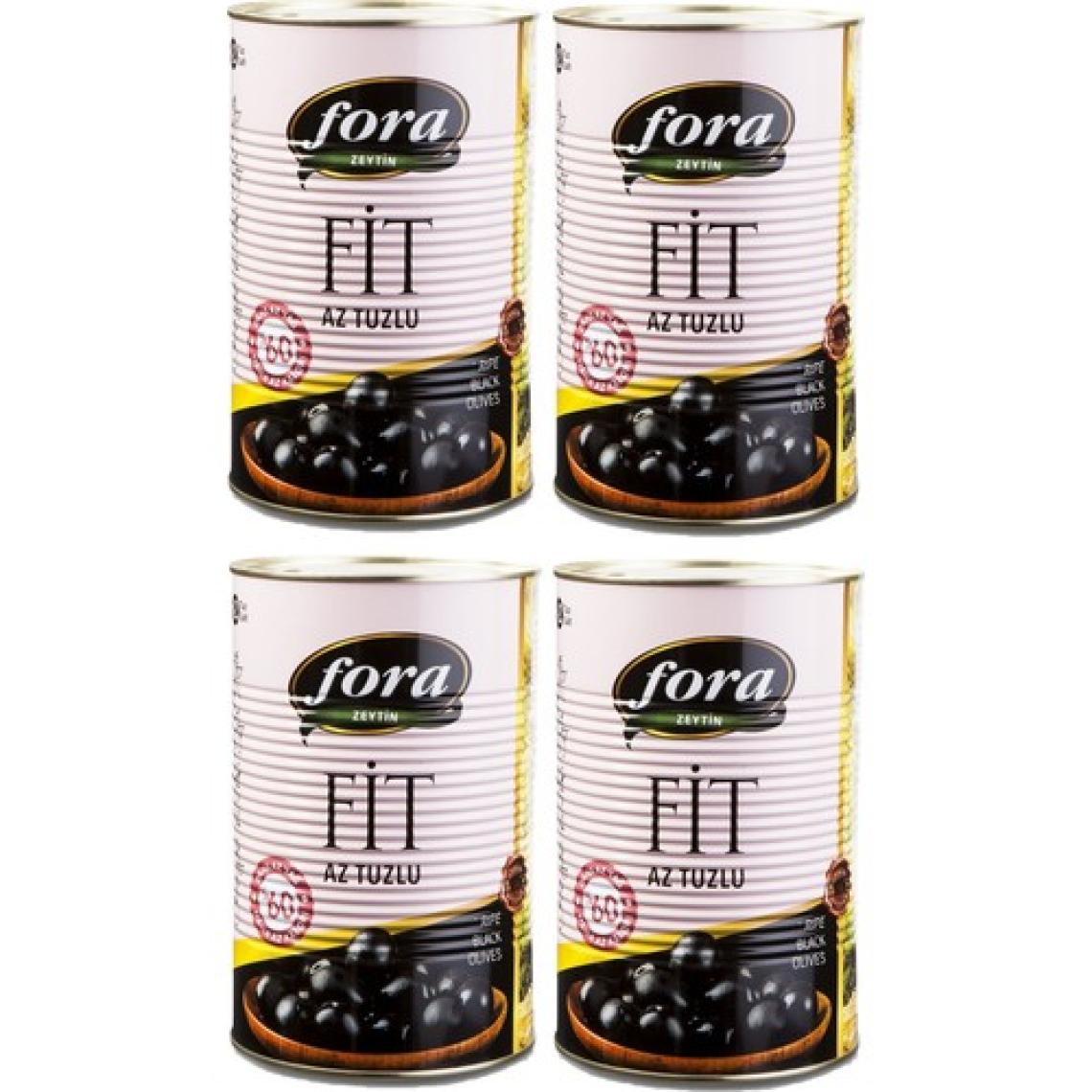 Fora Az Tuzlu Fit Light Zeytin 4 'lü 720 gr 141-180 Ad/kg