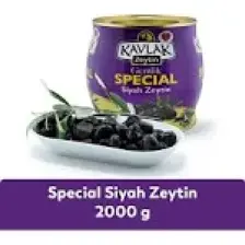 Kavlak Özel Seçme Gemlik Siyah Zeytin 2 kg (brüt )