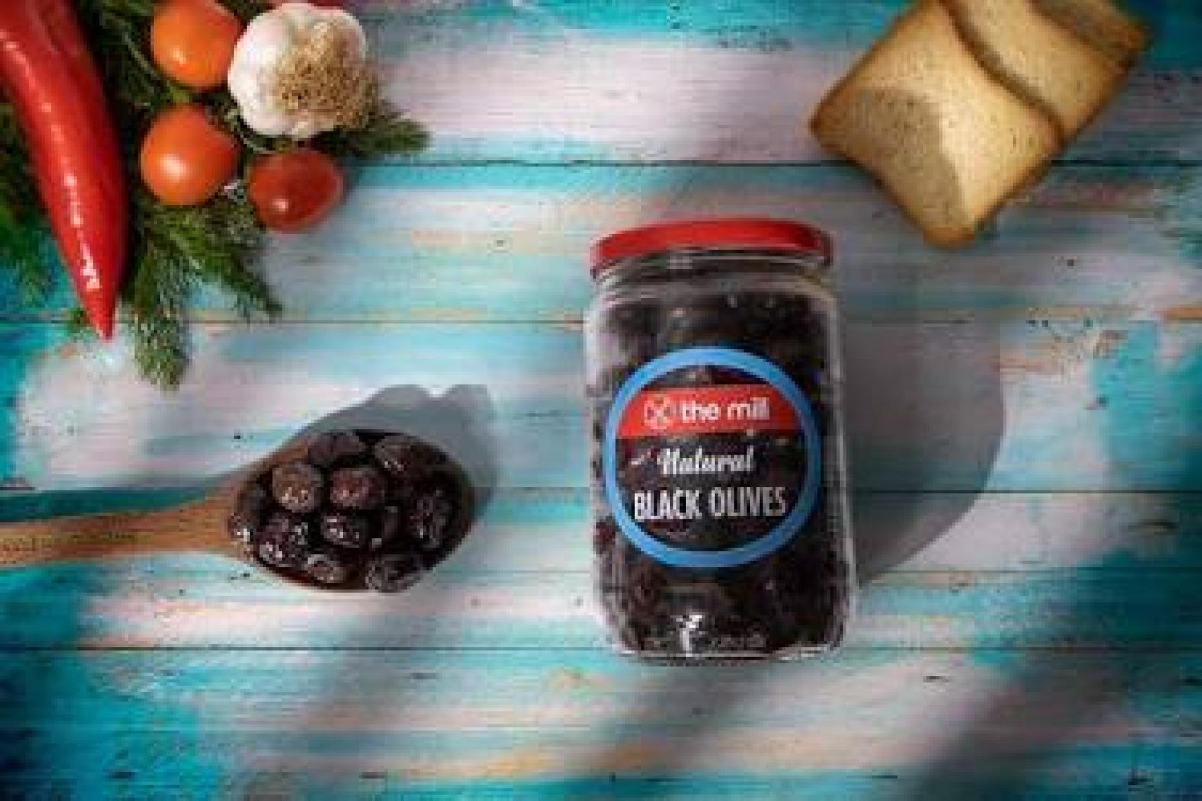 The Mill Yağlı Sele Siyah Zeytin 450 g Cam Kavanoz - Çekirdekli