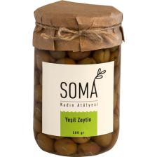 Soma Kadın Atölyesi Yeşil Zeytin Boyasız Katkısız - 500 gr
