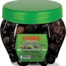 Cebel Siyah Zeytin  İri Taneli  500 gr  Pet