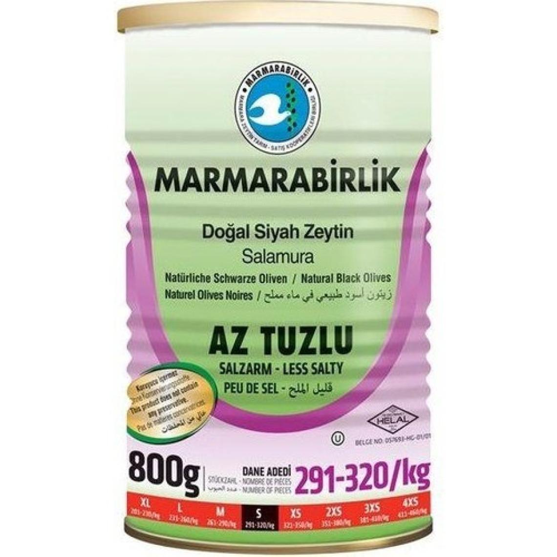 Marmarabirlik  Az Tuzlu Hususi Tnk (291-320) 800 gr x 6