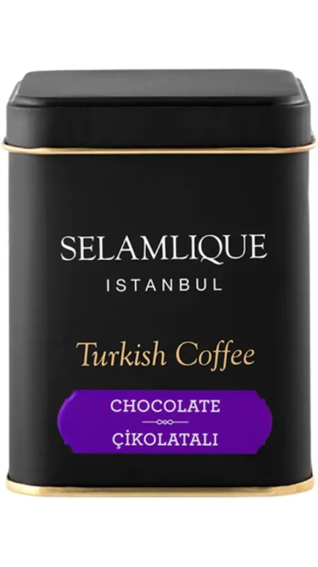 Selamlique Çikolatalı Türk Kahvesi Sade 125 gr