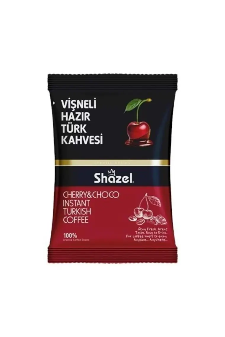 Shazel Vişneli Hazır Türk Kahvesi 100 gr