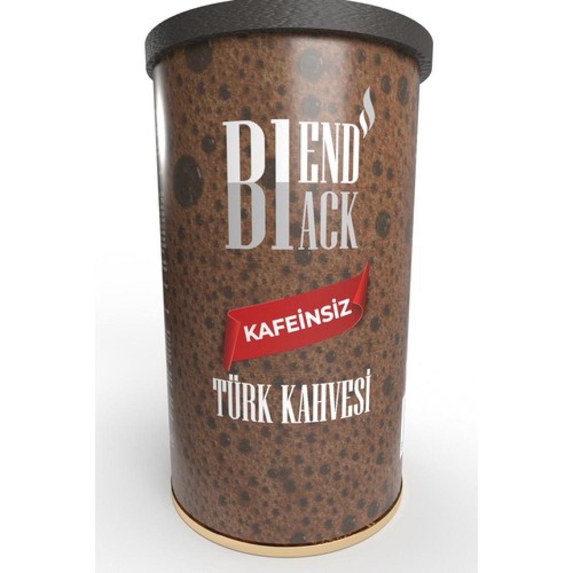 BlendBlack Kafeinsiz Türk Kahvesi Teneke Kutu 250 gr