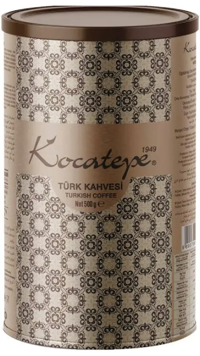 Kocatepe Türk Kahvesi 500gr Teneke