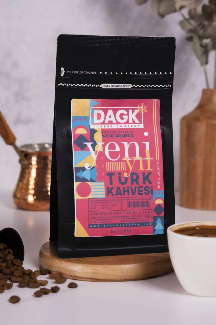 Dagk Türk Kahvesi Çikolatalı Çilek Aromalı 200 gr