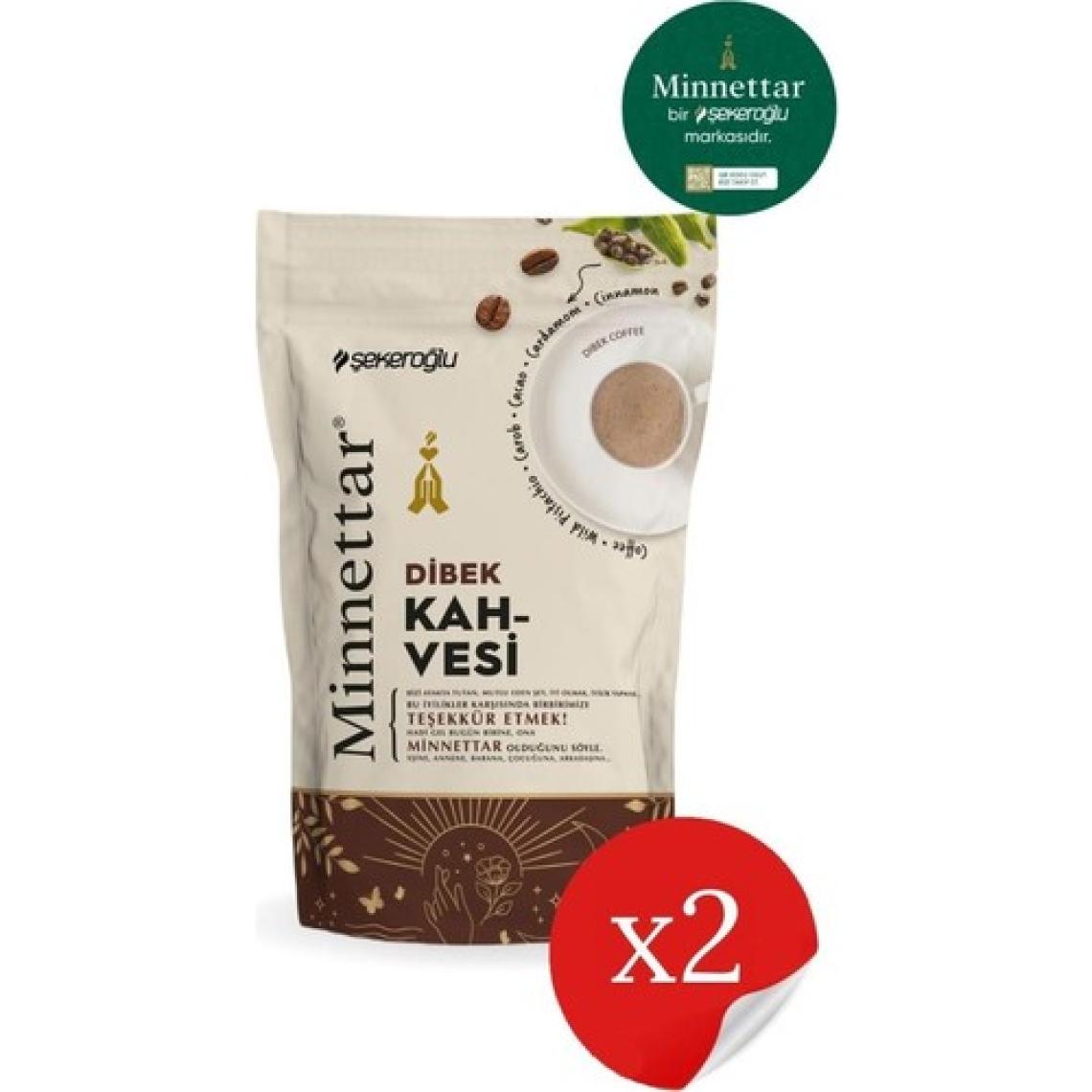 Şekeroğlu Minnettar Dibek Kahvesi 2 x 165 gr ( 2 Paket )
