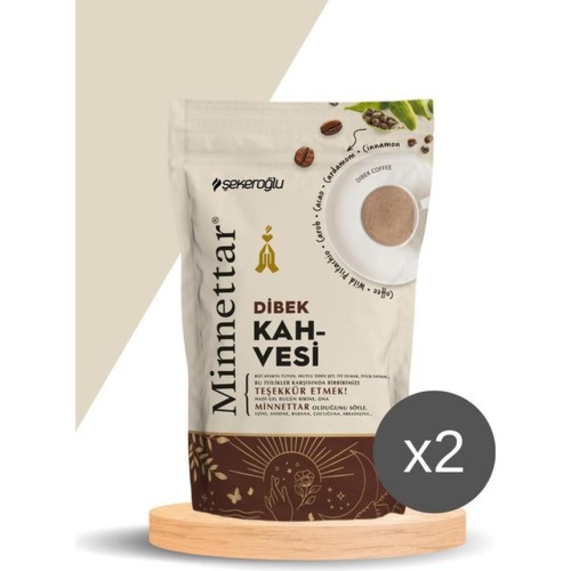 Şekeroğlu Minnettar Dibek Kahvesi 2 x 165 gr ( 2 Paket )