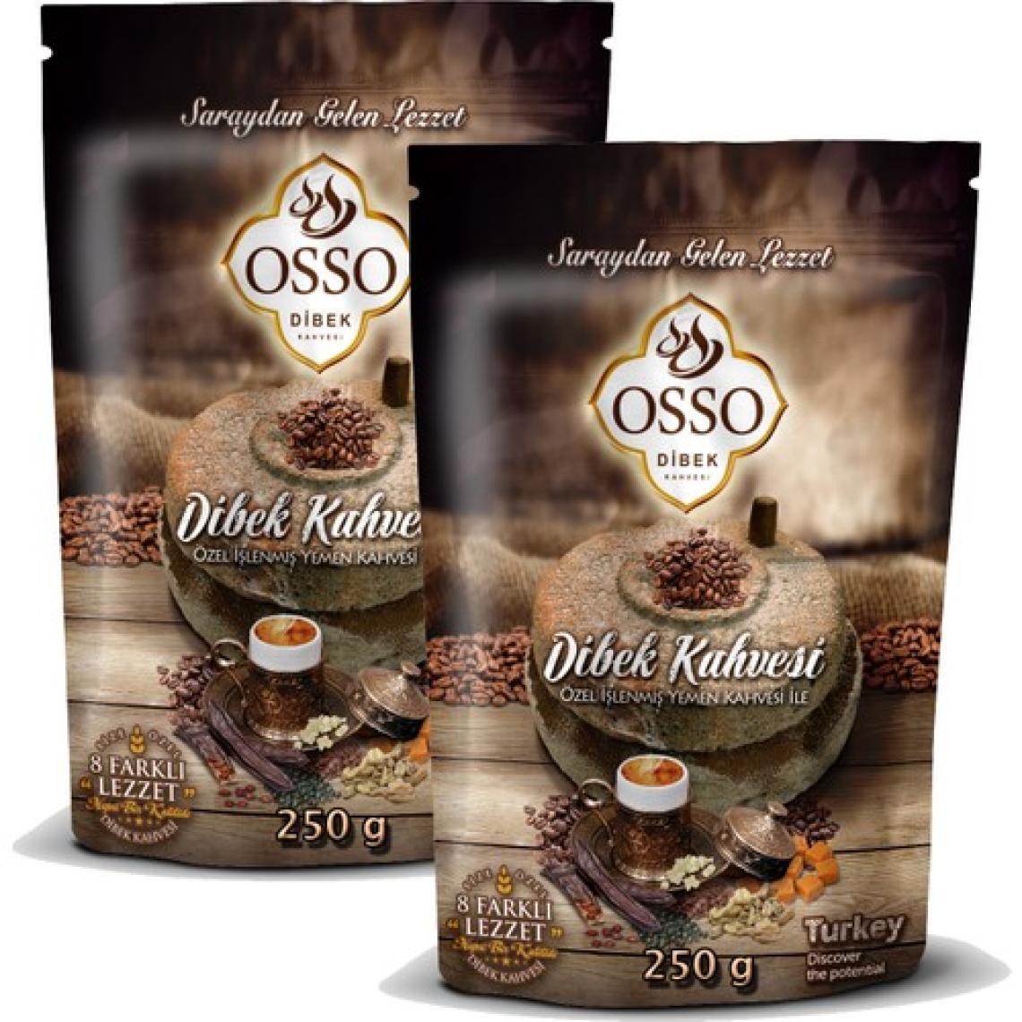 Osso Osmanlı Dibek Kahvesi 200 Gr x 2 Adet