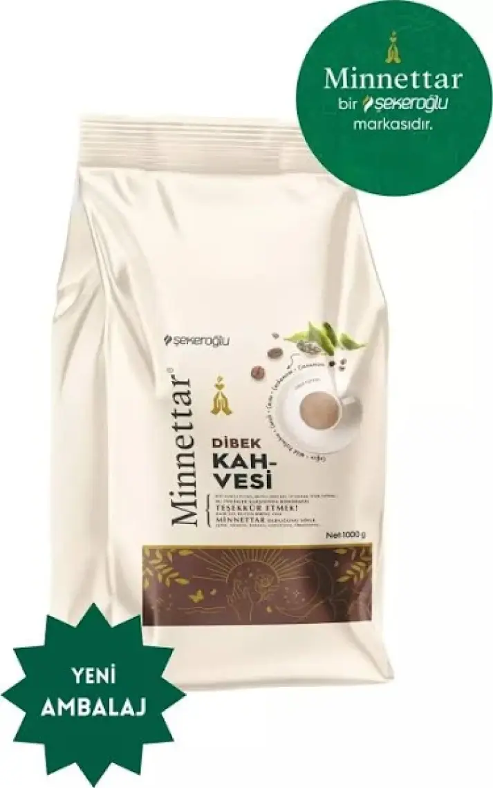 Şekeroğlu Dibek Kahvesi 1000 g – Türkiye Menşeli, Özel Kavrulmuş, Yumuşak İçimli ve Yoğun Aromalı Türk Kahvesi