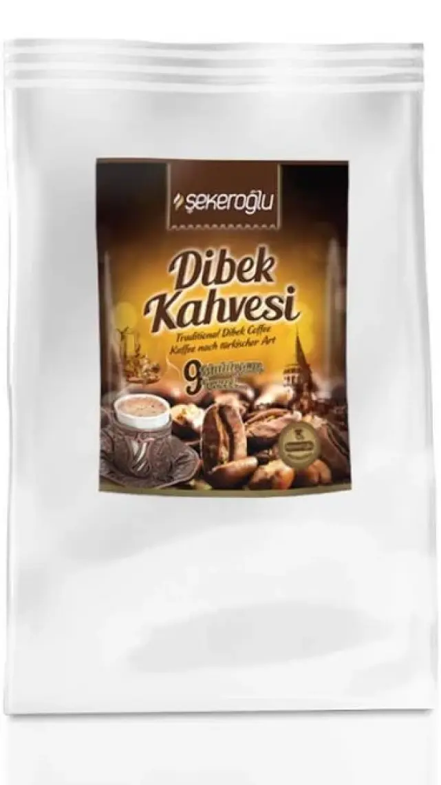 Şekeroğlu Dibek Kahvesi 1000 g – Türkiye Menşeli, Özel Kavrulmuş, Yumuşak İçimli ve Yoğun Aromalı Türk Kahvesi