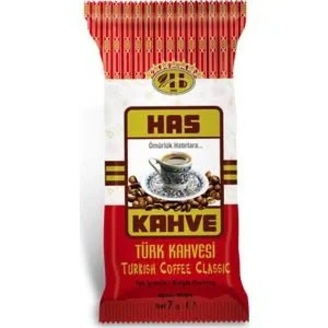 Has Tek İçimlik Türk Kahvesi 7 gr 32'li Paket