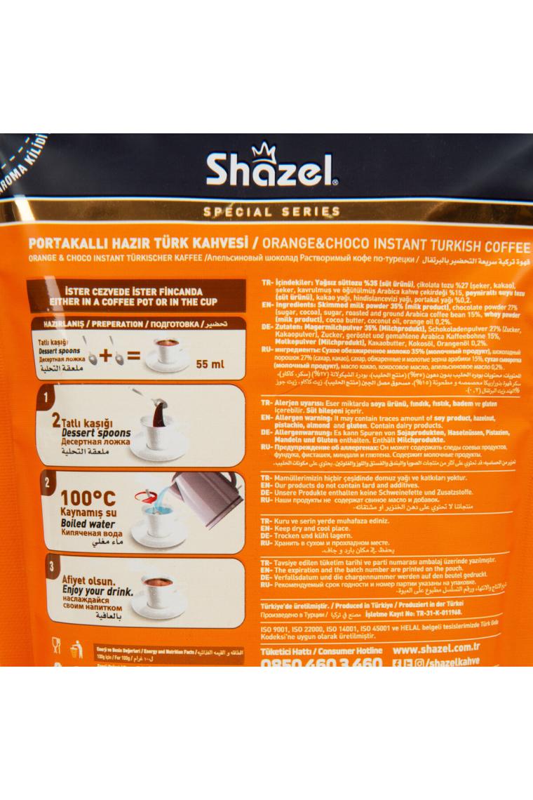 Portakallı Hazır Türk Kahvesi 100 gr X 6 Adet (AROMALI)